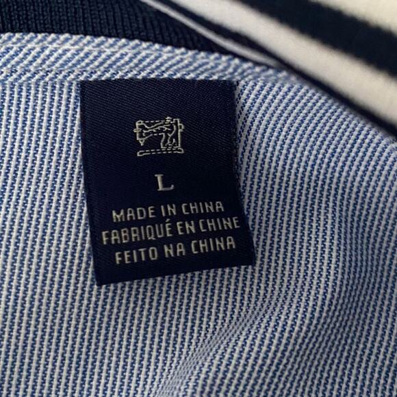 NWOT SCOTCH & SODA Lightweight Zip-Through Men's Jacket Striped Casual sz. L - Picture 5 of 9